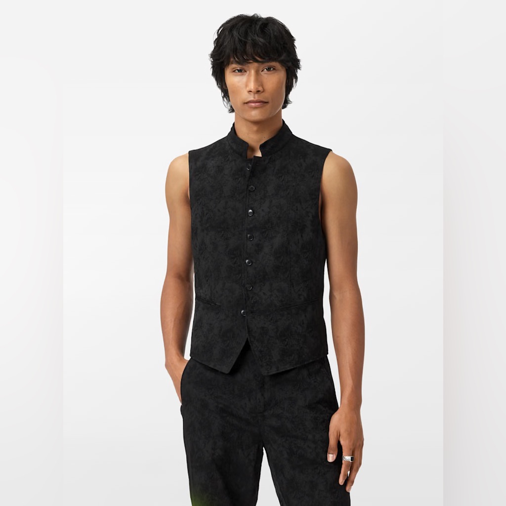 598 Nwt Brand New John Varvatos Collection Glynn Vest 598 Nwt Brand New John Varvatos Collection Glynn Vest
